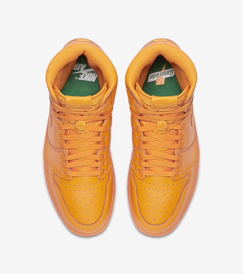 ナイキ × ゲータレード エアジョーダン1 LIKE MIKE オレンジ 5枚目