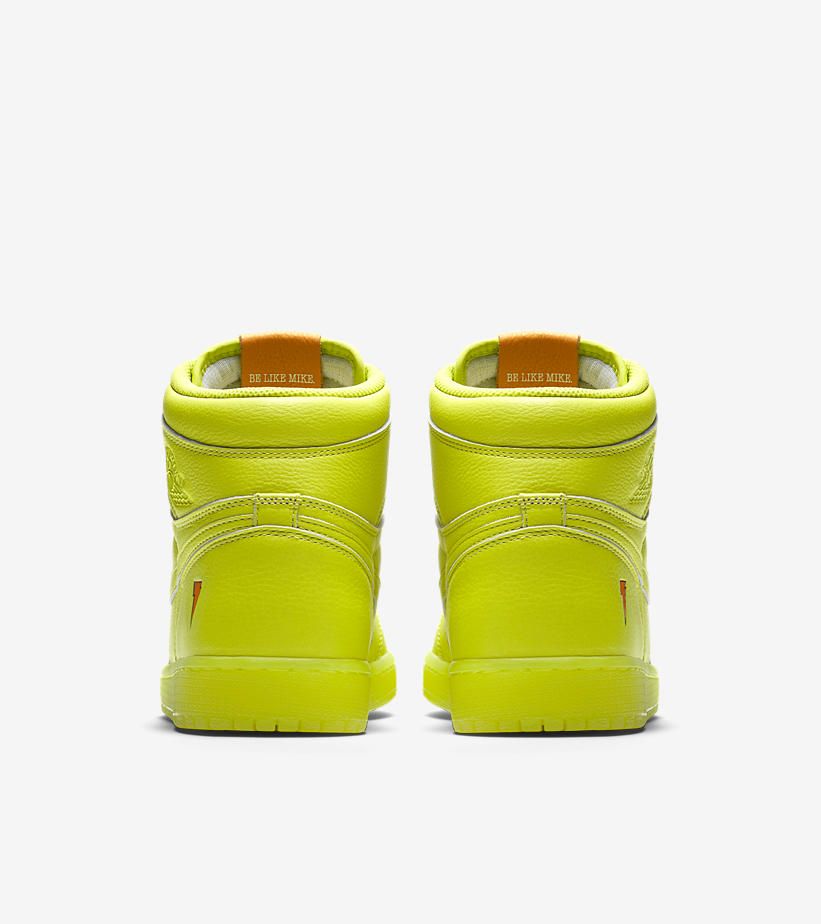 ナイキ × ゲータレード エアジョーダン1 LIKE MIKE レモン・ライム 6枚目