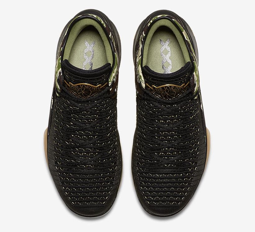 ナイキ エアジョーダン32 ロー ブラックカモ 4枚目