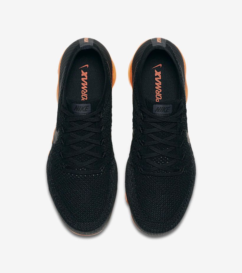 ナイキ ヴェイパーマックス アントラシート/ラッシュオレンジ 3枚目