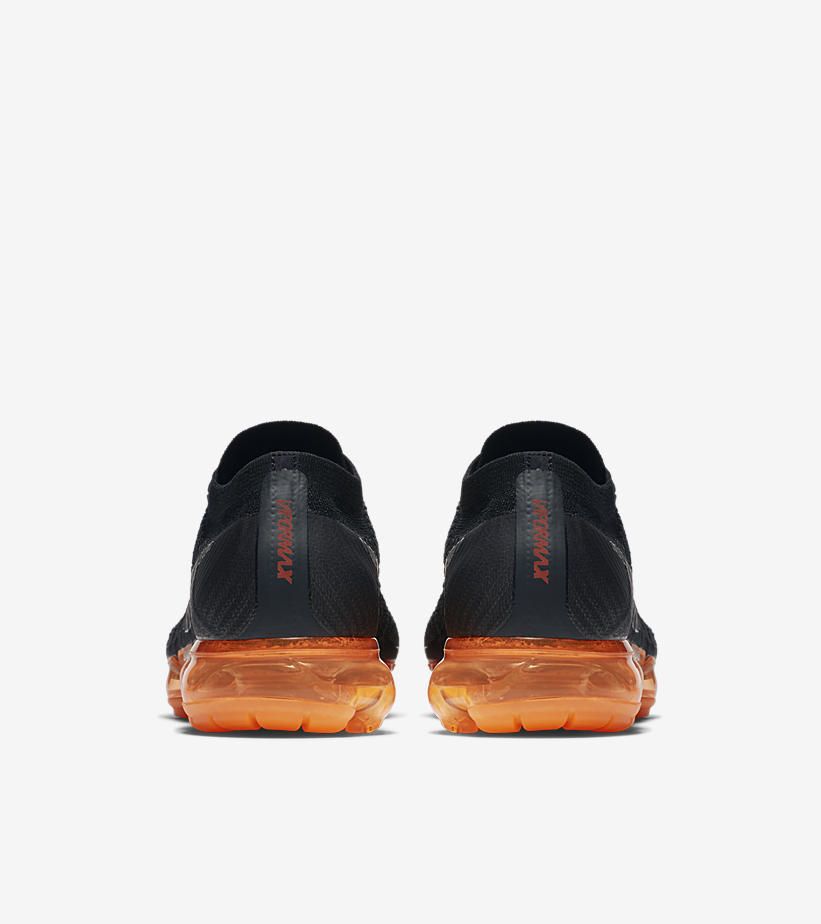 ナイキ ヴェイパーマックス アントラシート/ラッシュオレンジ 4枚目