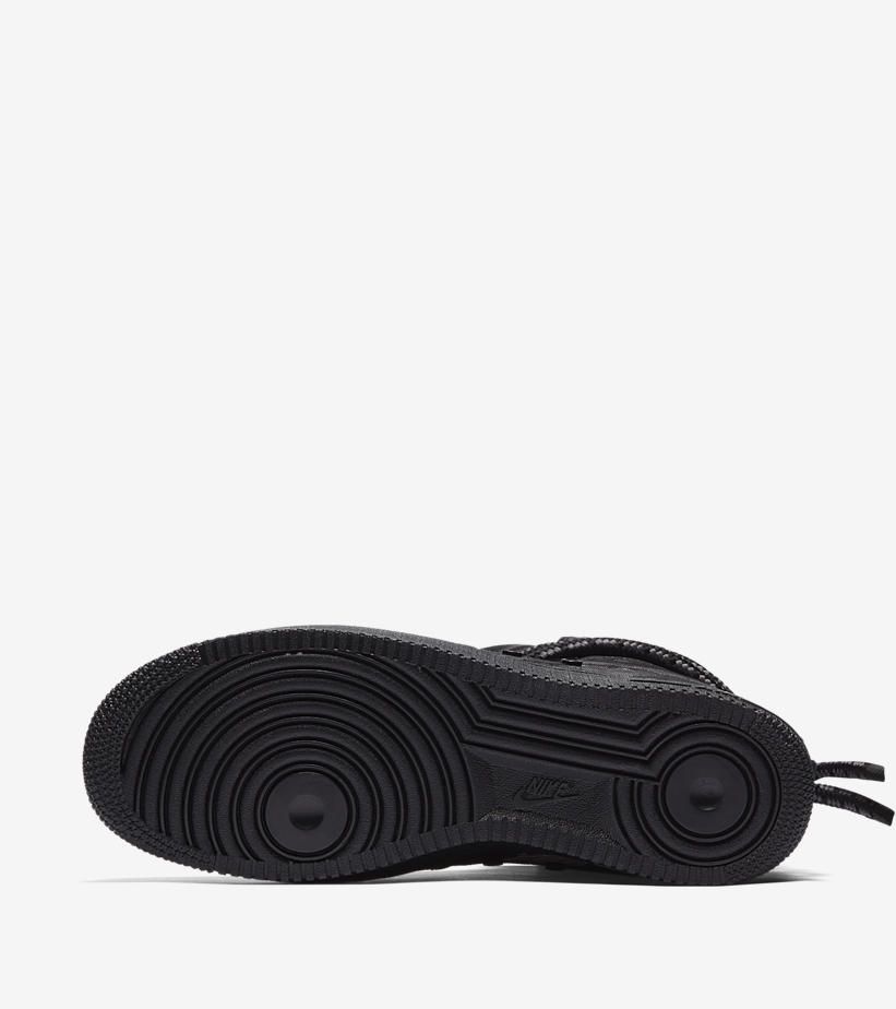 ナイキ スペシャルフィールド エアフォース1 ハイ ブラック/ダークグレー 6枚目