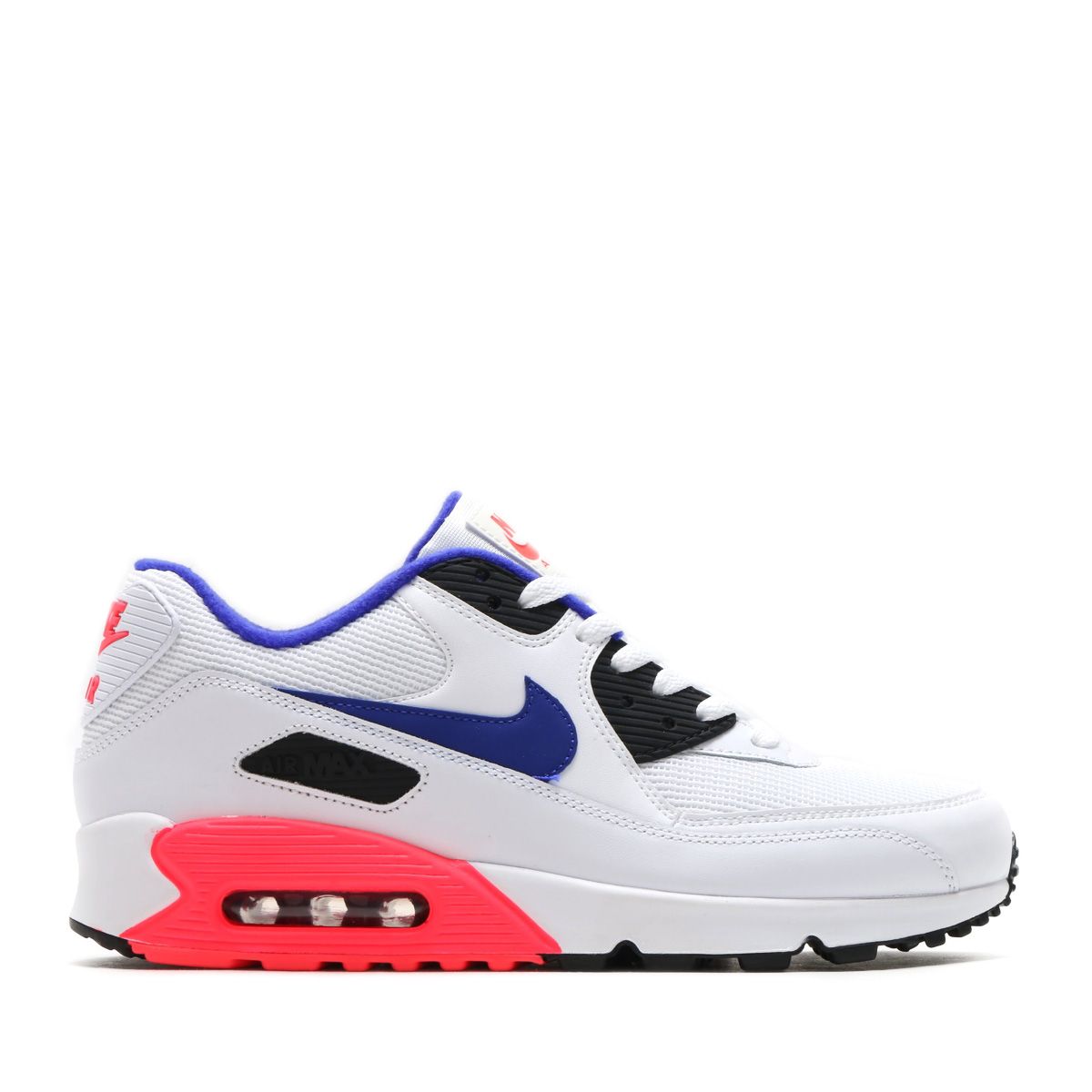 ナイキ エアマックス90/95 エッセンシャル ホワイト/ウルトラマリン/ソーラーレッド 3枚目