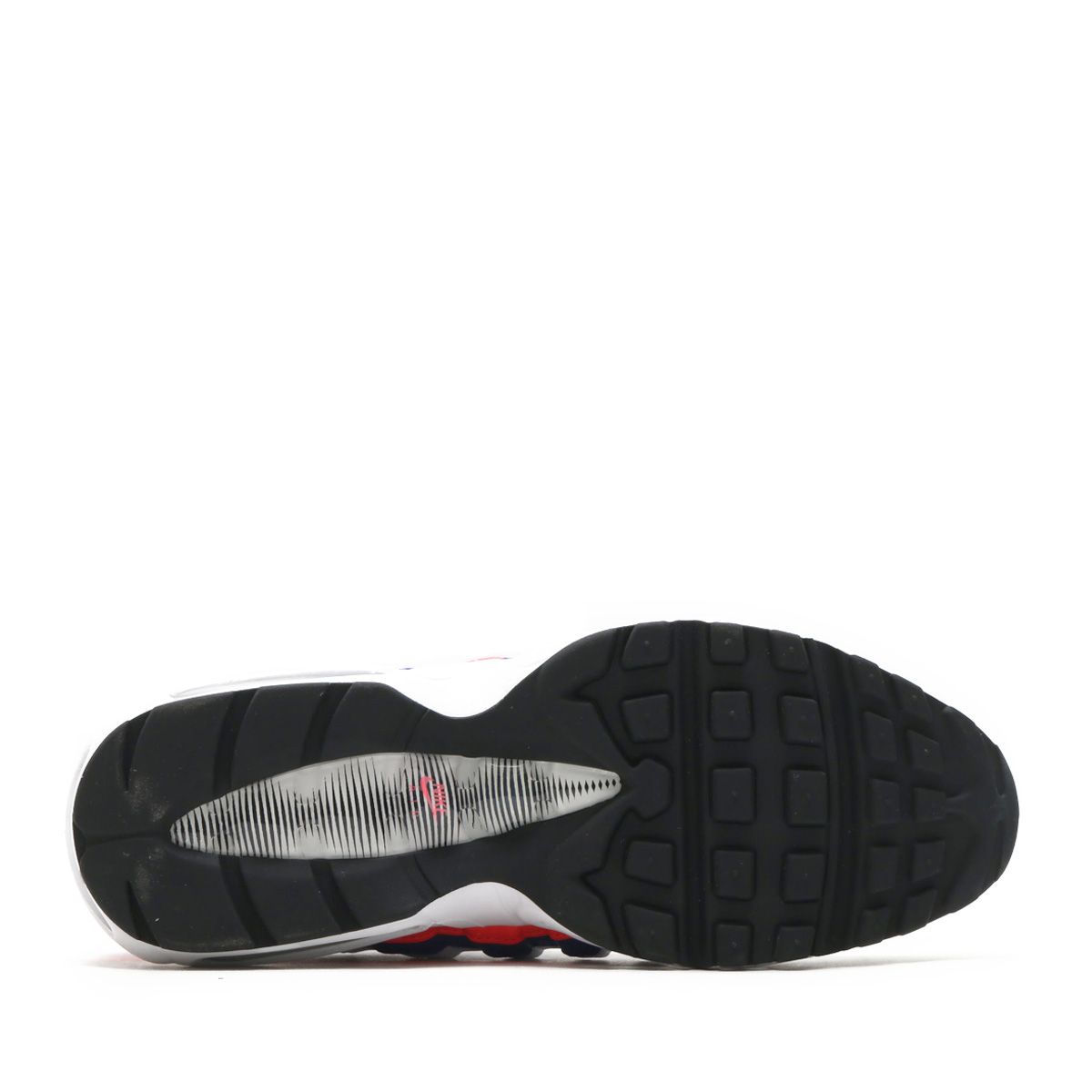 ナイキ エアマックス90/95 エッセンシャル ホワイト/ウルトラマリン/ソーラーレッド 13枚目