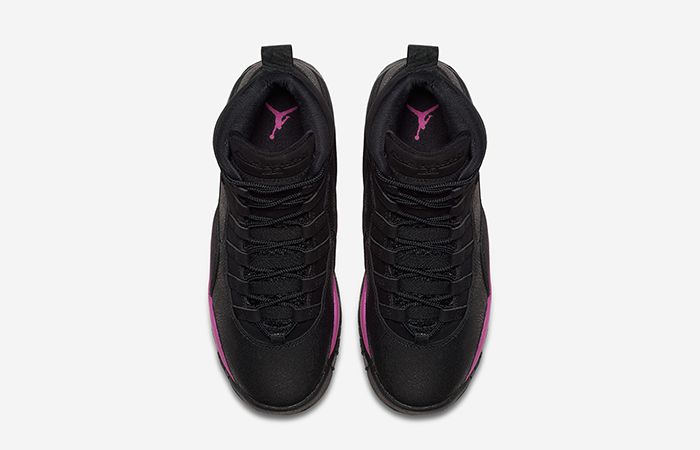 ナイキ エアジョーダン10 GG HEIRESS ブラック/パープル 5枚目