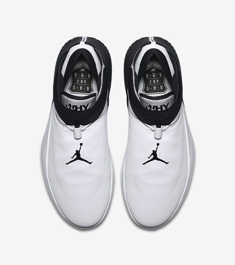 ナイキ エアジョーダン ワイ ノット ゼロ.1 2-WAY ブラック/ホワイト 5枚目