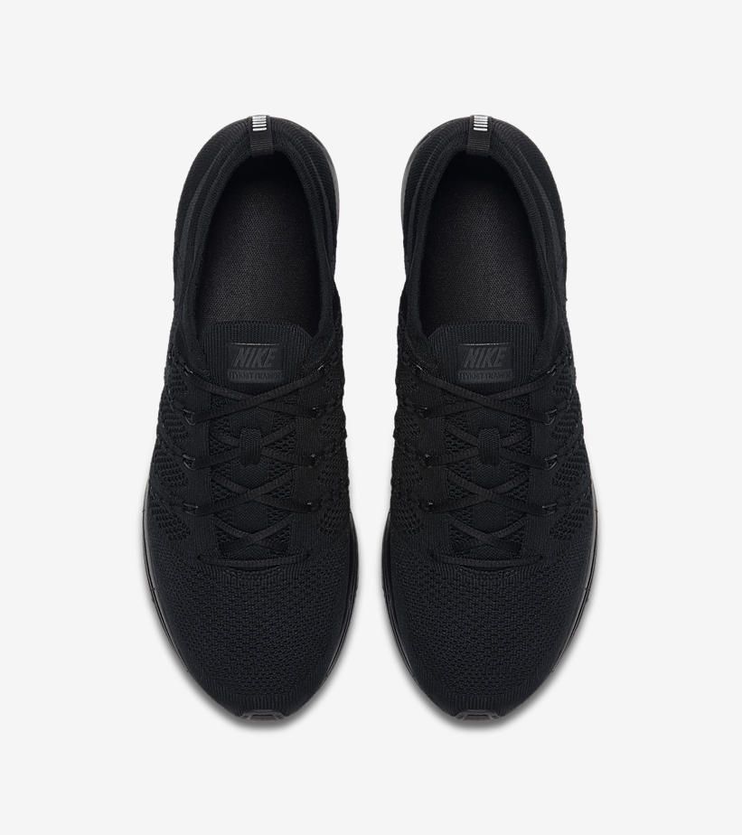 ナイキ フライニット トレーナー ブラック アンスラサイト 4枚目