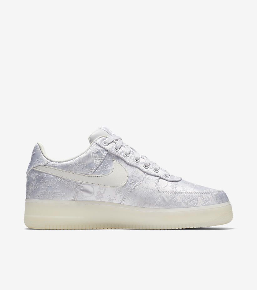 【スニダンで購入可】CLOT x NIKE AIR FORCE 1 PREMIUM SILK 4枚目