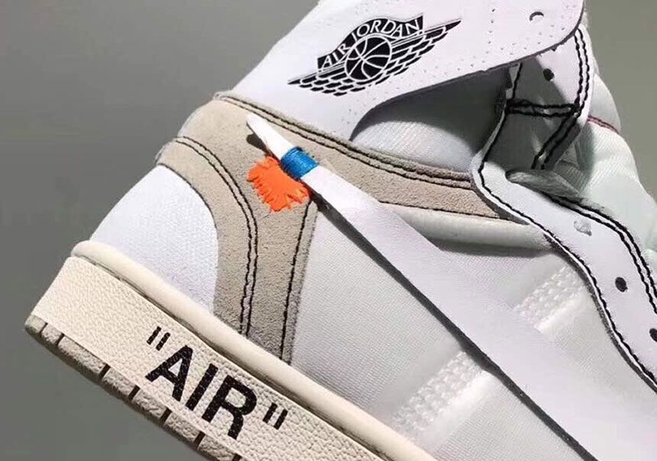 オフホワイト×ナイキ エアジョーダン1 ホワイト 11枚目