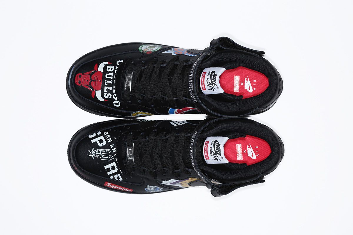 【スニダンで購入可】SUPREME × NBA × NIKE AIR FORCE 1 MID 2018 抽選/定価/販売店舗まとめ 10枚目