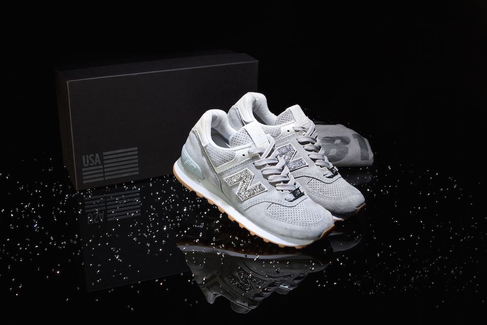 ニューバランス NB1 US574 スワロフスキー クリスタル 3枚目
