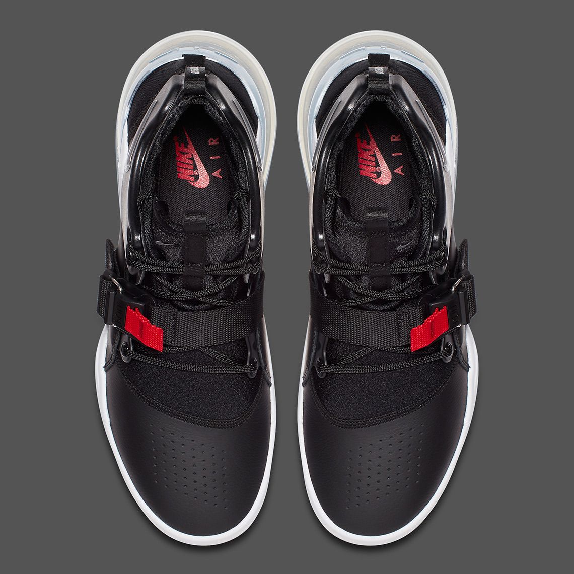 【スニダンで購入可】NIKE AIR FORCE 270 BLACK/WHITE 3枚目
