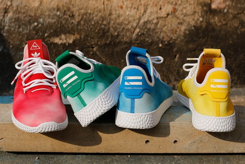 Pharrell Williams × adidas Originals Tennis HU Holi Pharrell Williams × adidas Originals Tennis HU Holi