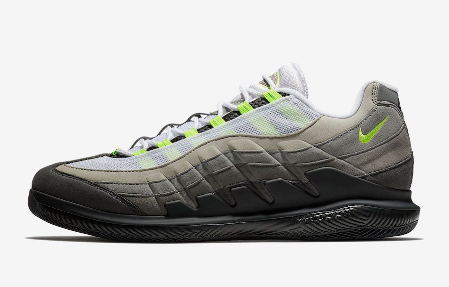 ナイキ コート ヴェイパー RF × エアマックス95 ネオン(イエローグラデ) 4枚目