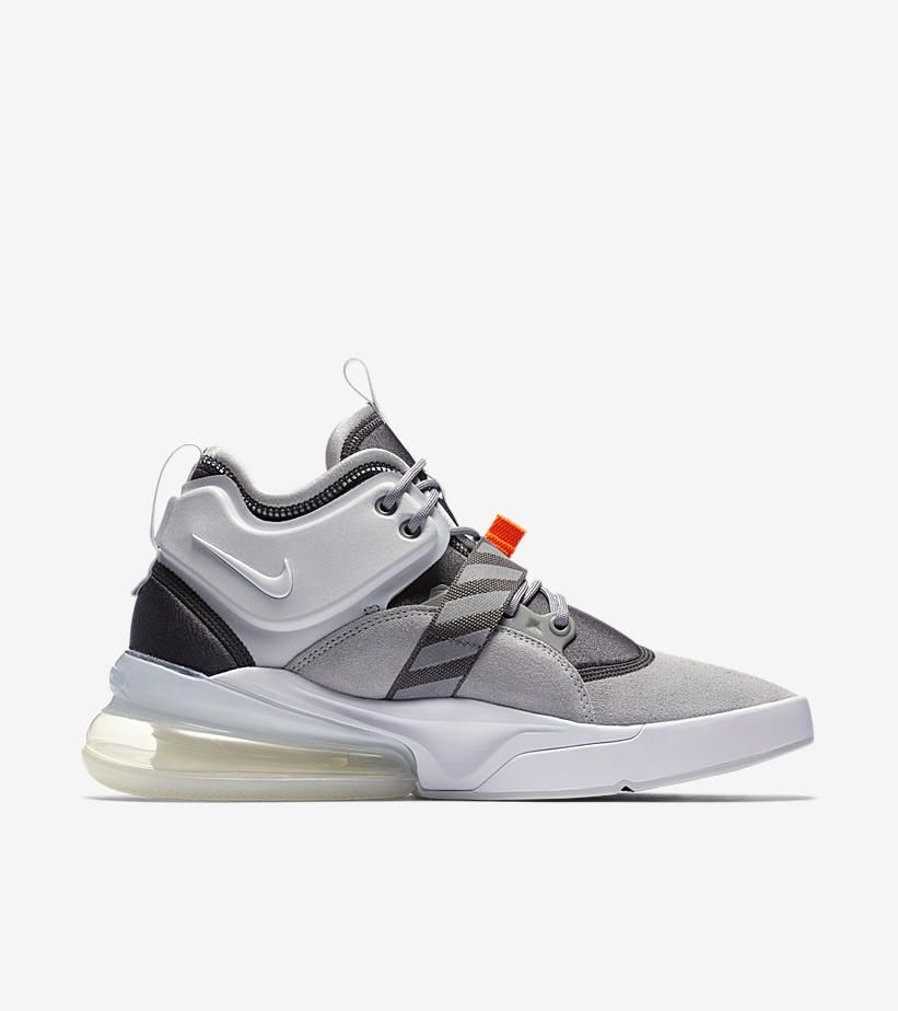 【スニダンで購入可】NIKE AIR FORCE 270 WOLF GREY/DARK GREY 3枚目