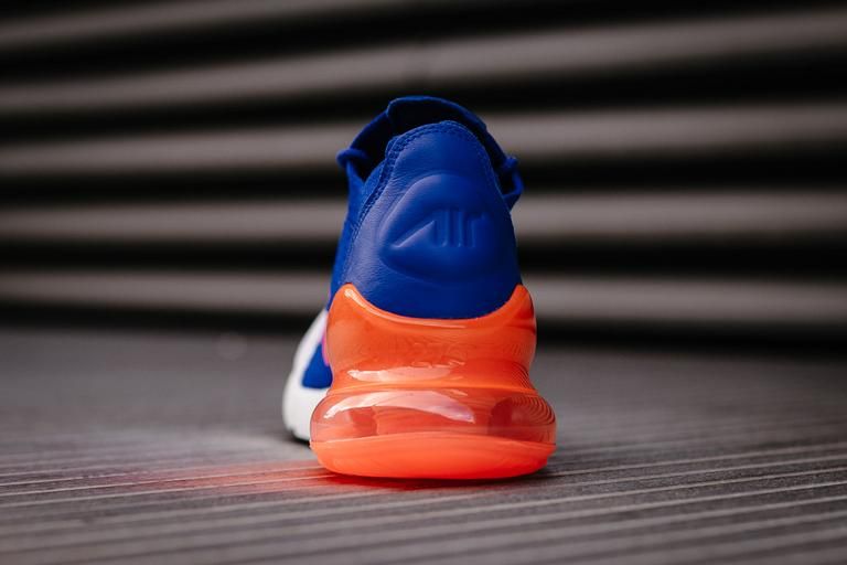 ナイキ エアマックス270 フライニット ホワイト/レーサーブルー 3枚目