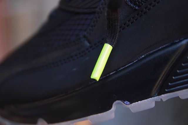 ナイキ エアマックス90 ブラック ボルト 3枚目