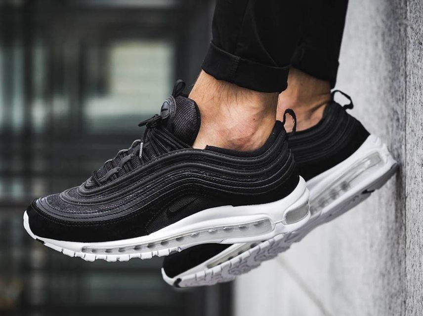 Nike air max 97 black white black hotsell
