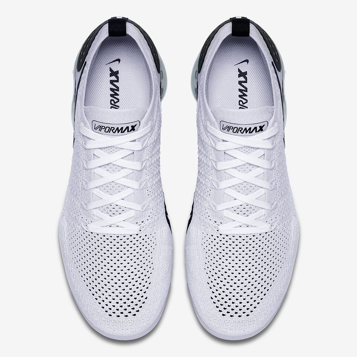 ナイキ エアヴェイパーマックス 2.0 ホワイト/ブラック 4枚目