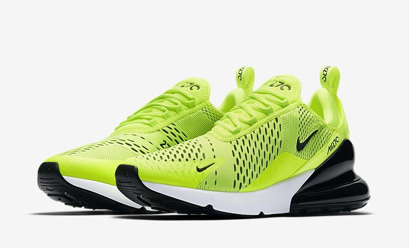 ナイキ エアマックス270 ボルトブラック 2枚目