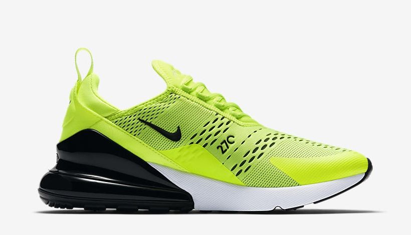 ナイキ エアマックス270 ボルトブラック 4枚目