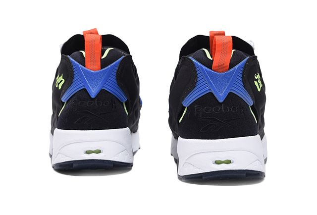 リーボック クラシック インスタポンプ フューリー OG SR ブラック/アシッド ブルー 3枚目