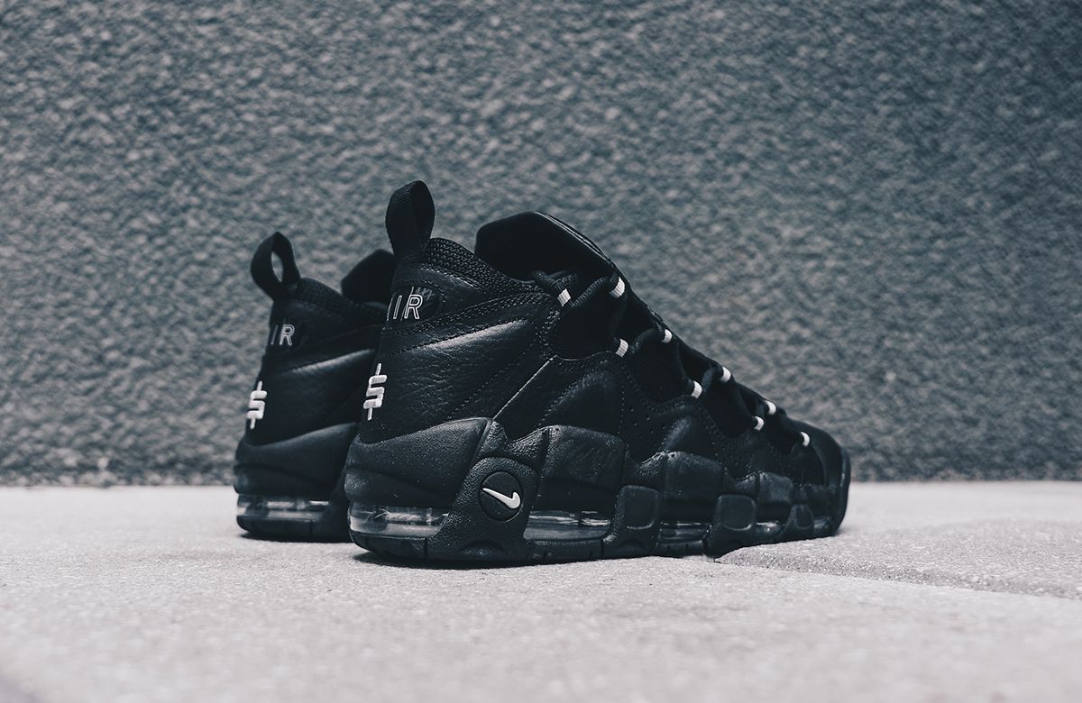 ナイキ エアモアマネー ブラック/ピュアプラチナム 4枚目
