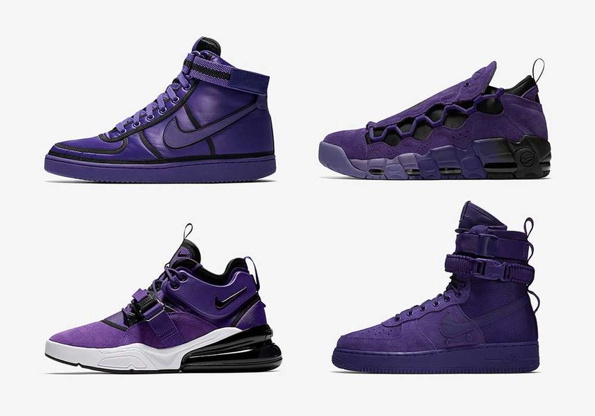 Nike air force 270 court best sale purple