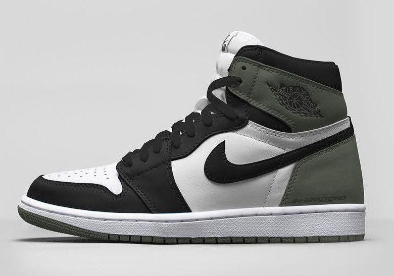 【スニダンで購入可】NIKE AIR JORDAN 1 RETRO HIGH OG CLAY GREEN 8枚目