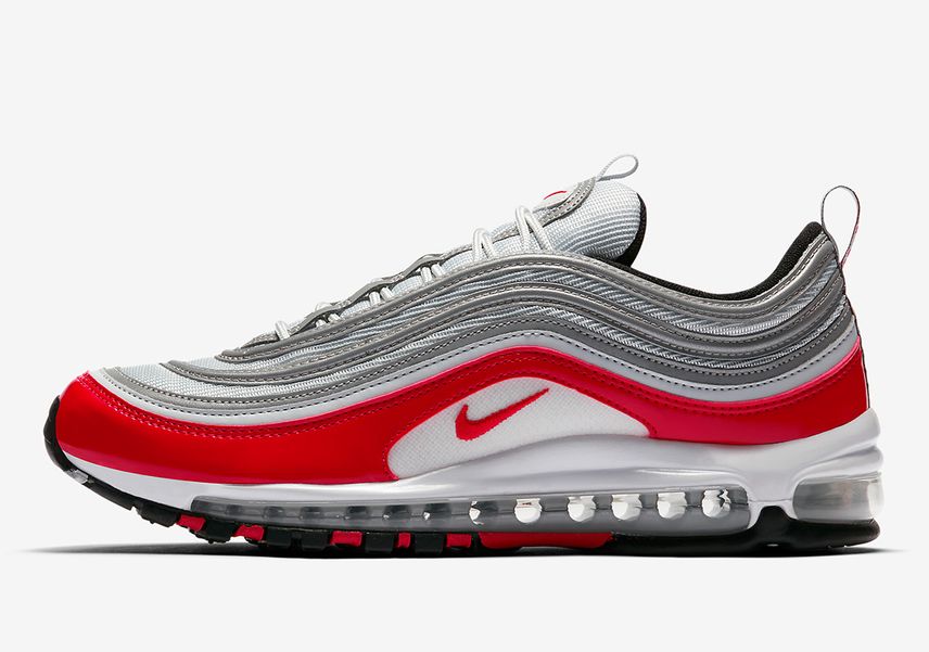 Nike air max 97 2025 pale ivory university red
