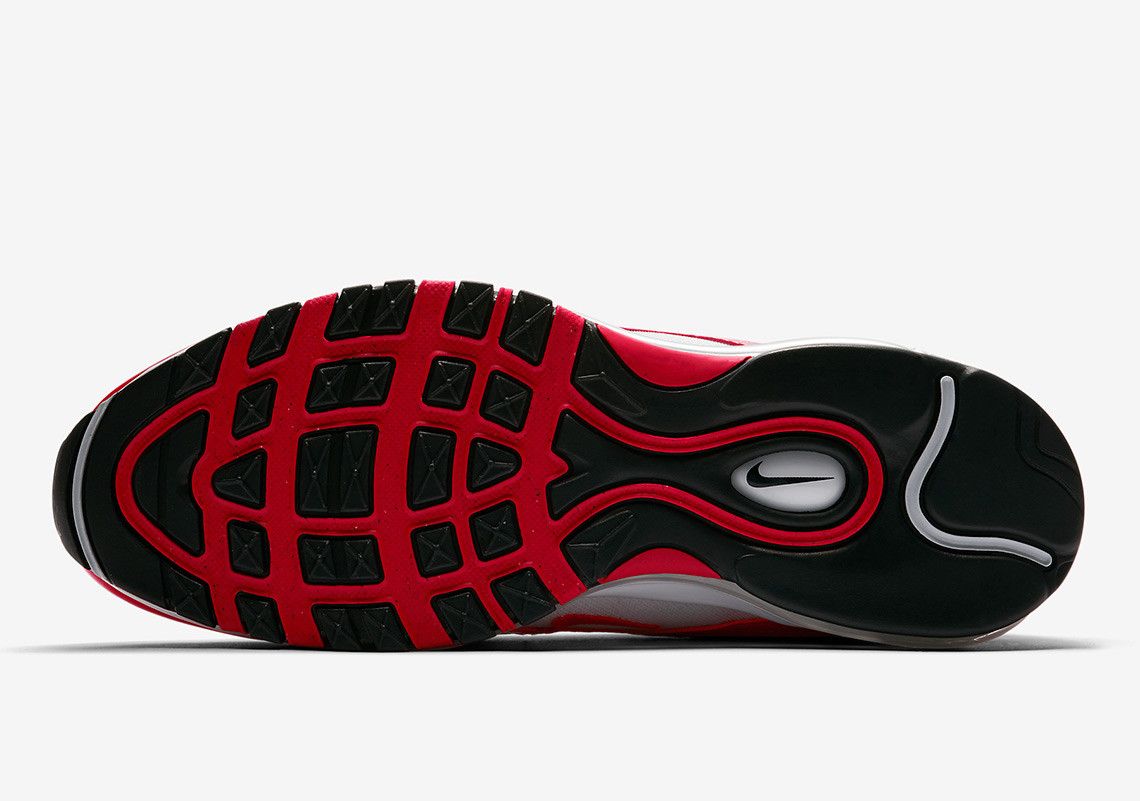 ナイキ エアマックス97 シルバー/レッド 6枚目