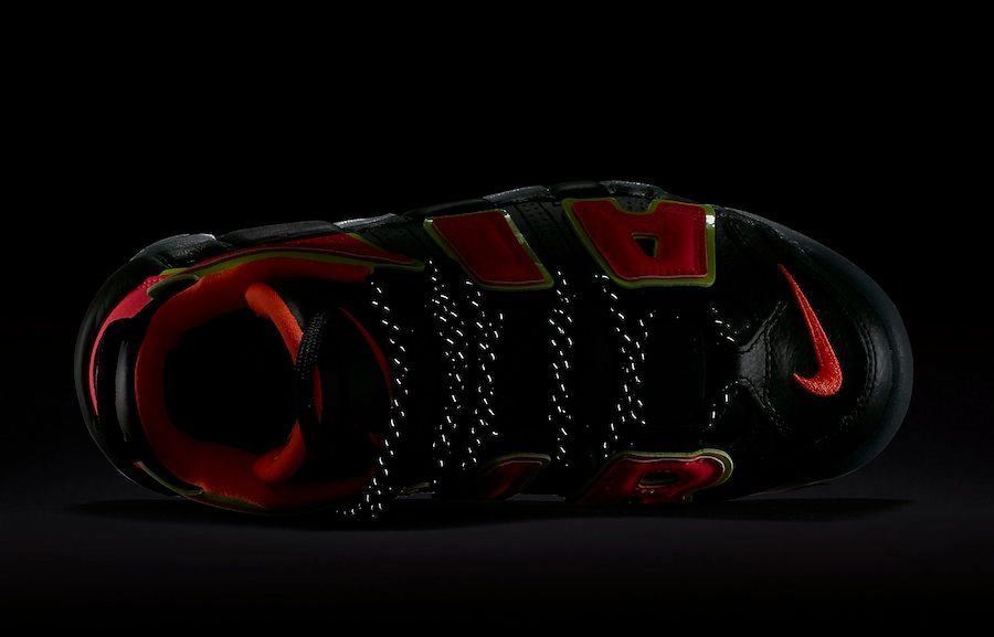 ナイキ ウィメンズ エアモアアップテンポ "ホットパンチ" 8枚目