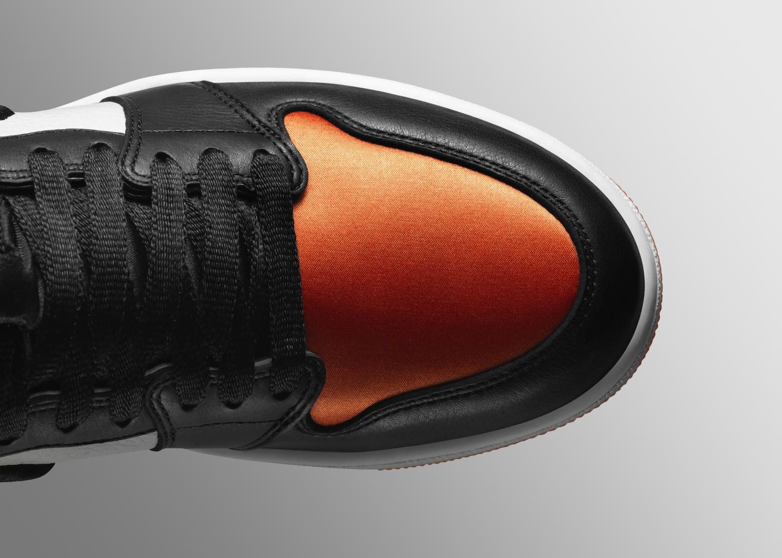 ナイキ ウィメンズ エアジョーダン1 サテン シャッタード バックボード 4枚目