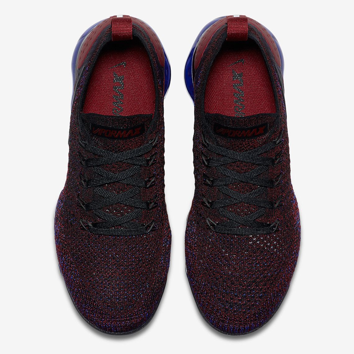 ナイキ エアヴェイパーマックス2.0 ブラック/チームレッド 4枚目