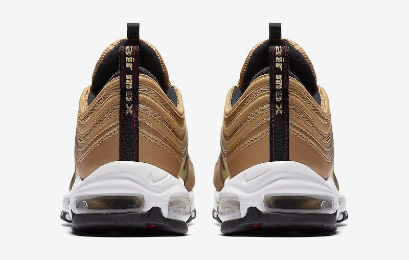 エアマックス97 OG メタリック ゴールド 5枚目
