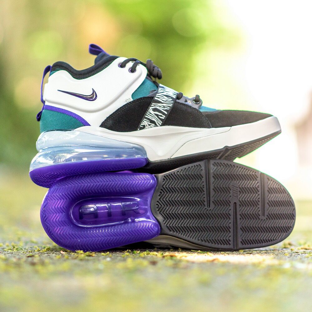 【販売リンクあり】NIKE AIR FORCE 270 BLACK/COURT PURPLE 3枚目