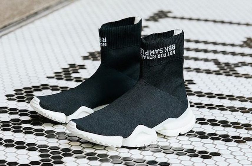 リーボック ソック ラン.R ブラック/ホワイト【5/18発売】