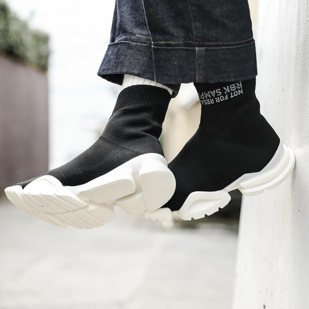 リーボック ソック ラン.R ブラック/ホワイト 2枚目