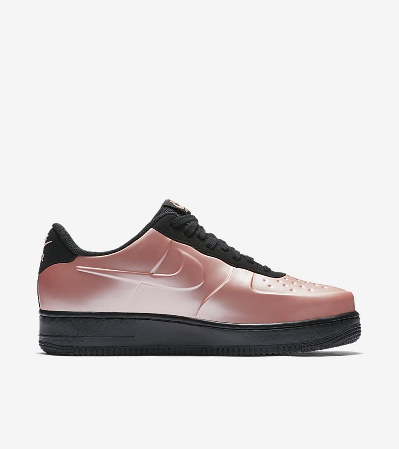 【スニダンで購入可】NIKE AIR FORCE 1 FOAMPOSITE PRO CUPSOLE CORAL STARDUST/BLACK 3枚目