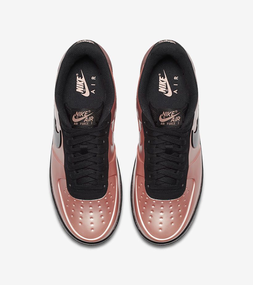 【スニダンで購入可】NIKE AIR FORCE 1 FOAMPOSITE PRO CUPSOLE CORAL STARDUST/BLACK 5枚目