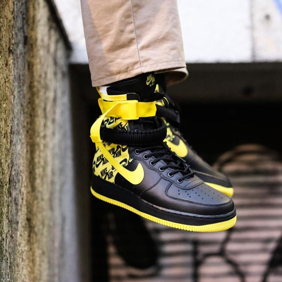 【販売リンクあり】NIKE SPECIAL FIELD AIR FORCE 1 DYNAMIC YELLOW 2枚目