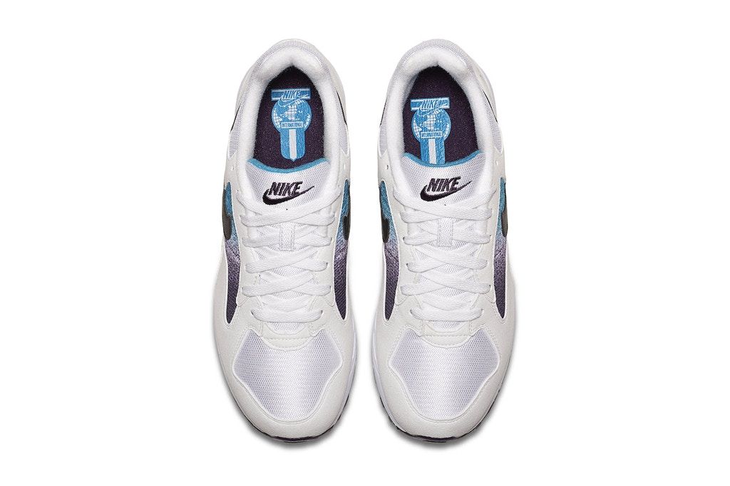 ナイキ エアスカイロン2 レトロ ホワイト/ブラック エッグプラント 5枚目