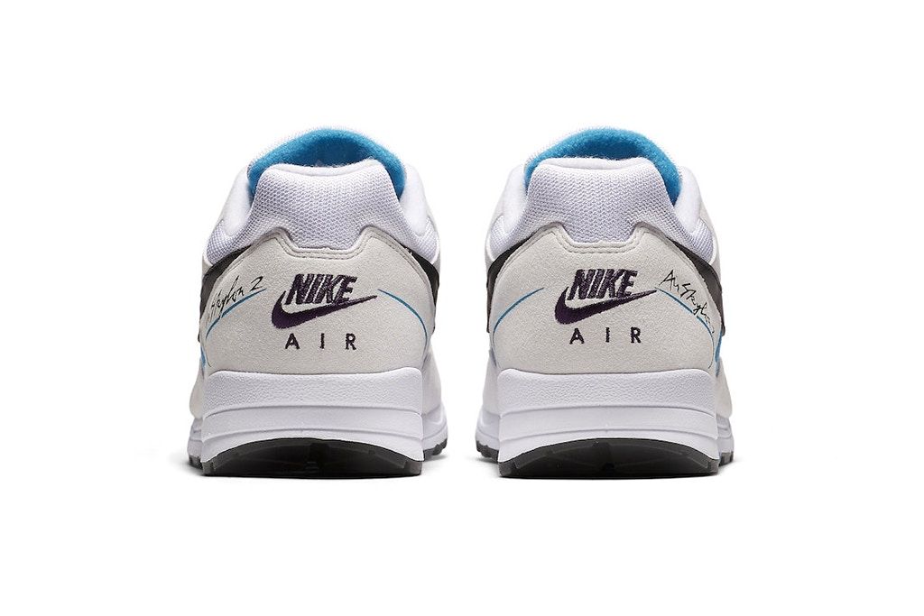 ナイキ エアスカイロン2 レトロ ホワイト/ブラック エッグプラント 6枚目