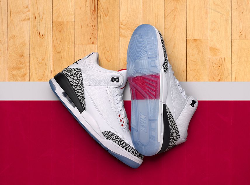 ナイキ エアジョーダン3 レトロ オールスター NRG ホワイトセメント【2/14・6/8発売】