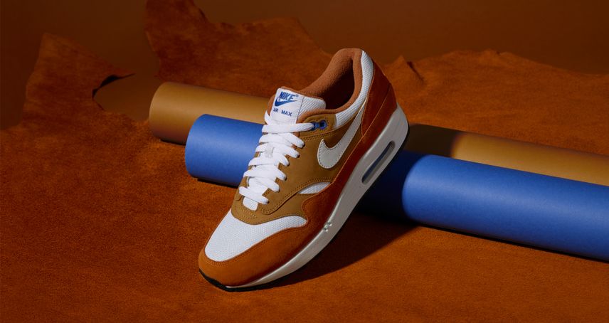 Air max 1 top premium retro curry