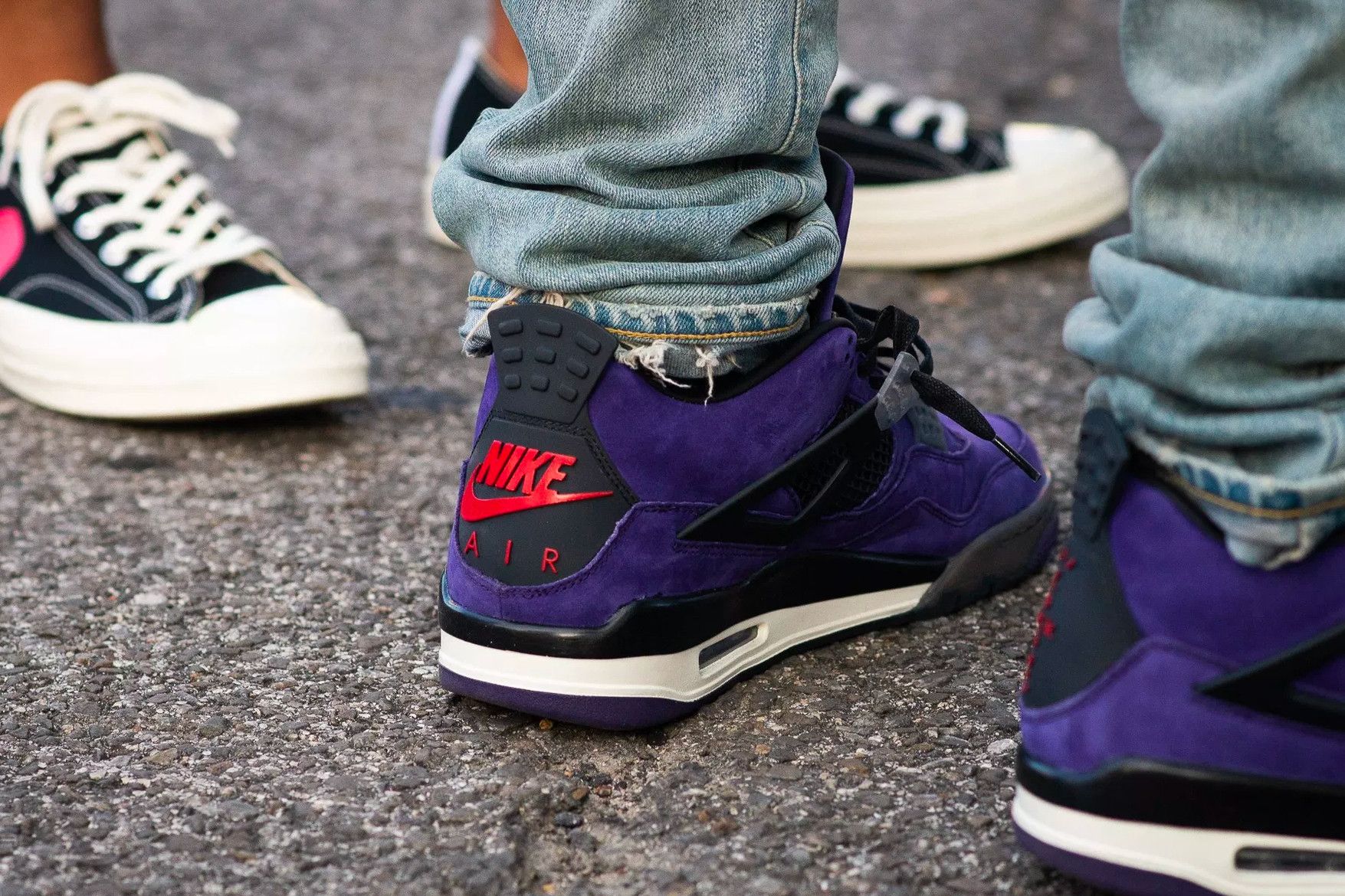 【リーク】TRAVIS SCOTT × NIKE AIR JORDAN 4 PURPLE 抽選/定価/販売店舗まとめ 2枚目