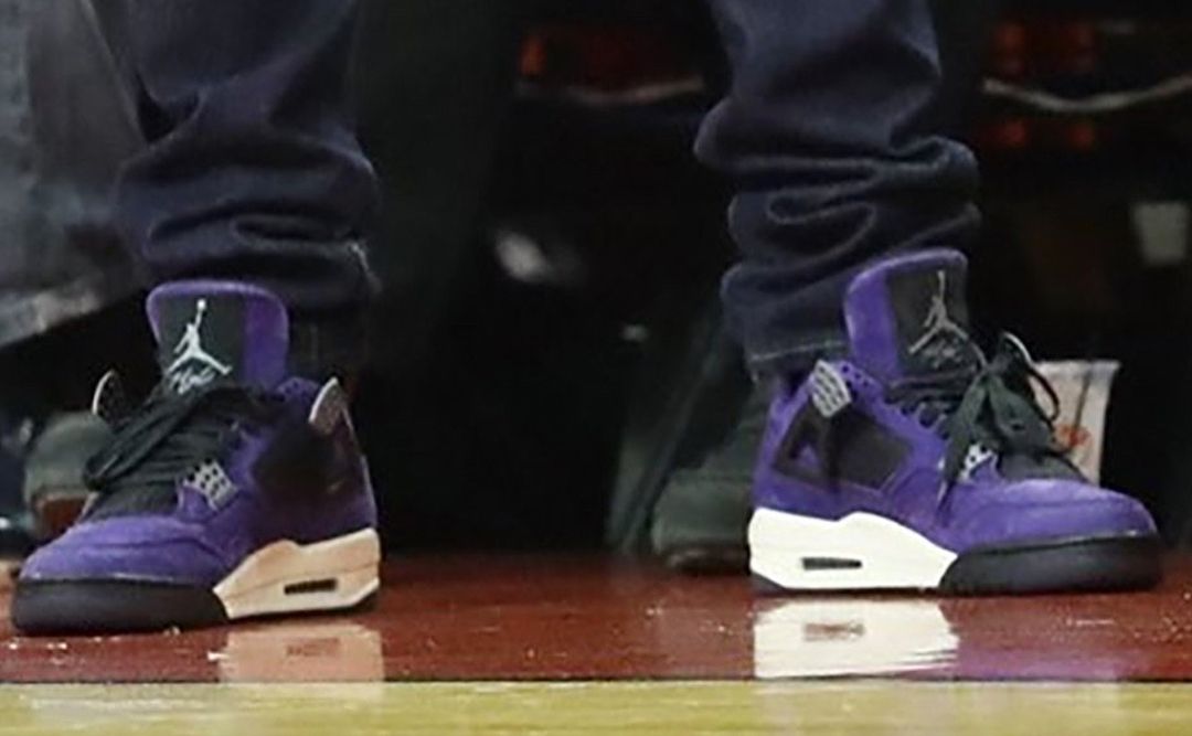 【リーク】TRAVIS SCOTT × NIKE AIR JORDAN 4 PURPLE 抽選/定価/販売店舗まとめ 12枚目