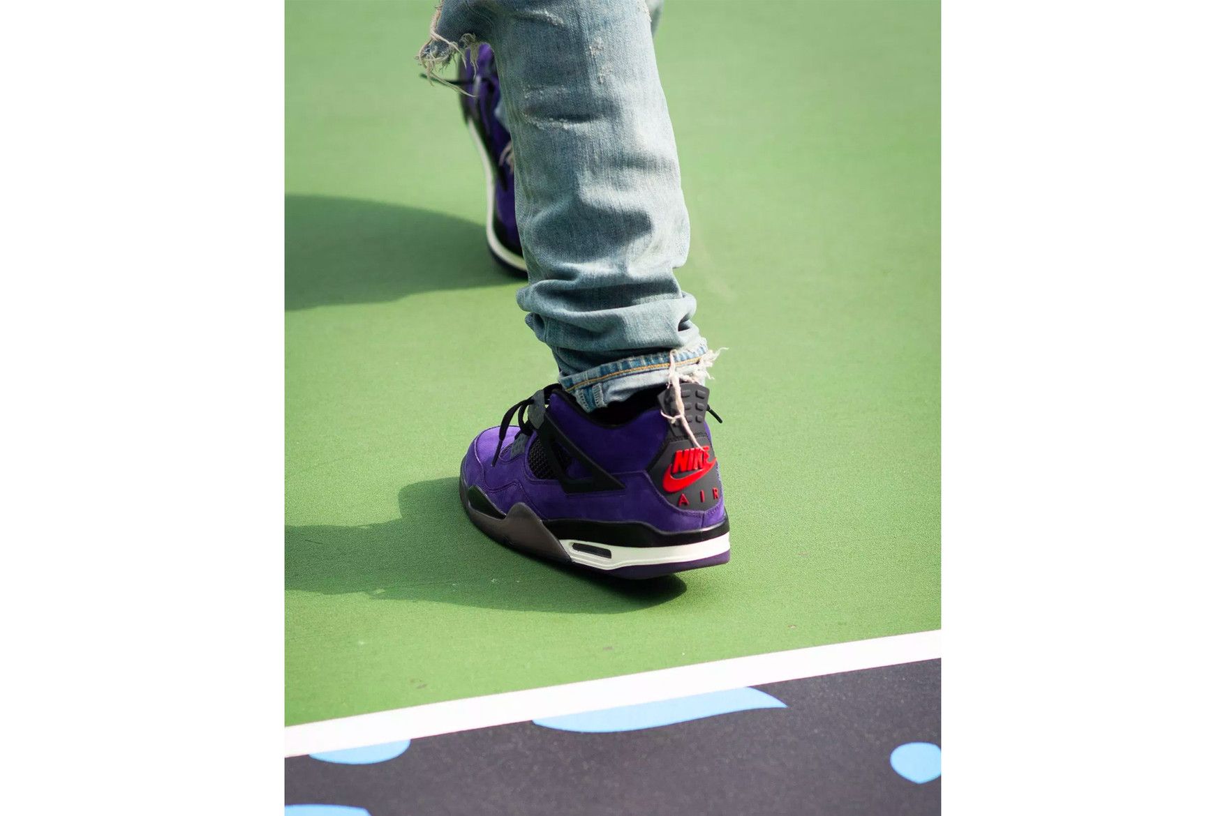 【リーク】TRAVIS SCOTT × NIKE AIR JORDAN 4 PURPLE 抽選/定価/販売店舗まとめ 5枚目