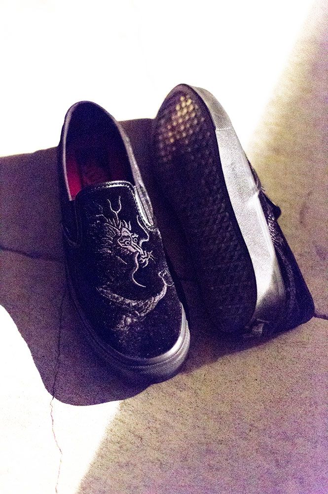 デラックス × バンズ スリッポン カンフーシューズ 2枚目