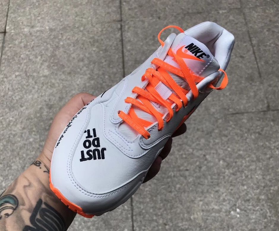 ナイキ エアマックス1 ホワイト JUST DO IT コレクション 13枚目